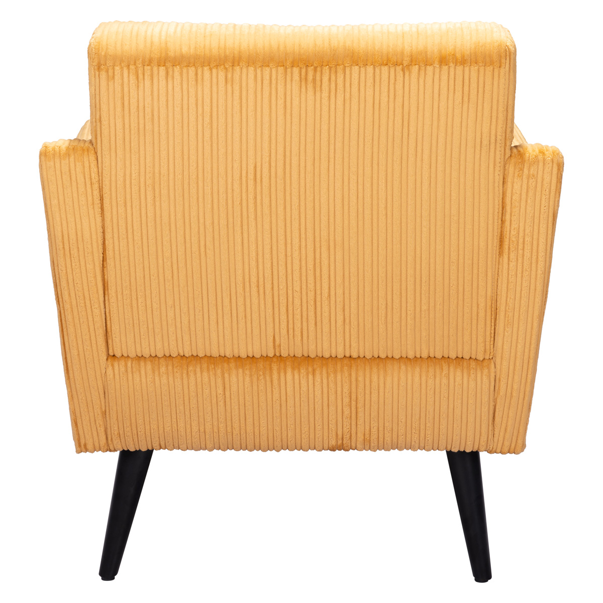 ZUO Bastille Accent Chair - Yellow/Matte Black