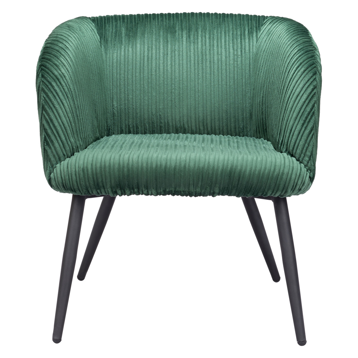 ZUO™ Papillion Accent Chair - Green/Matte Black