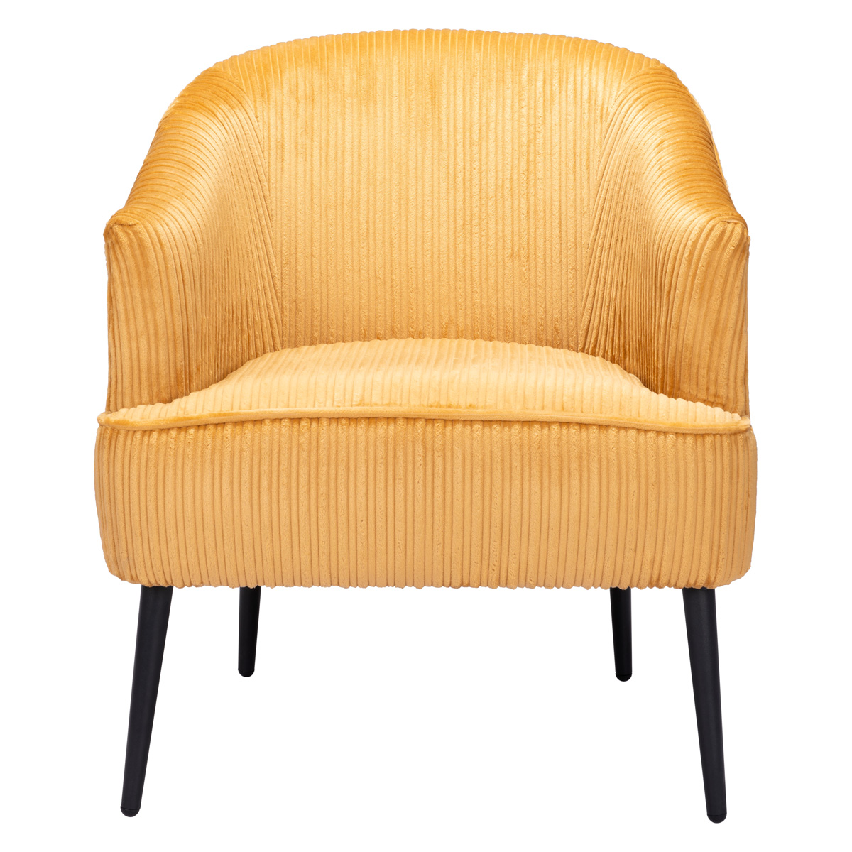 ZUO™ Ranier Accent Chair - Yellow/Matte Black