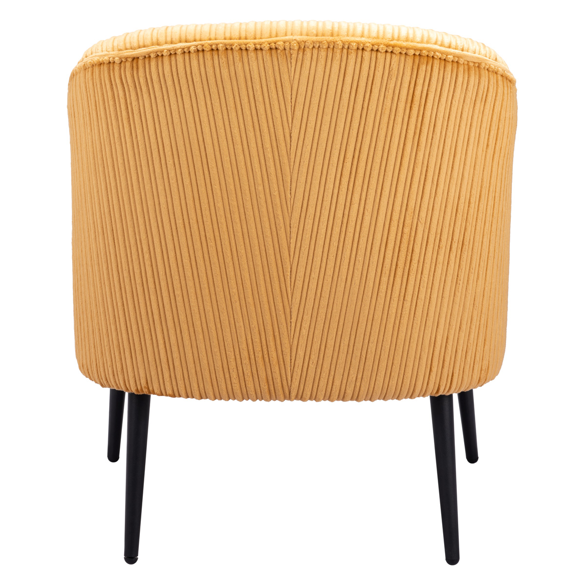 ZUO™ Ranier Accent Chair - Yellow/Matte Black