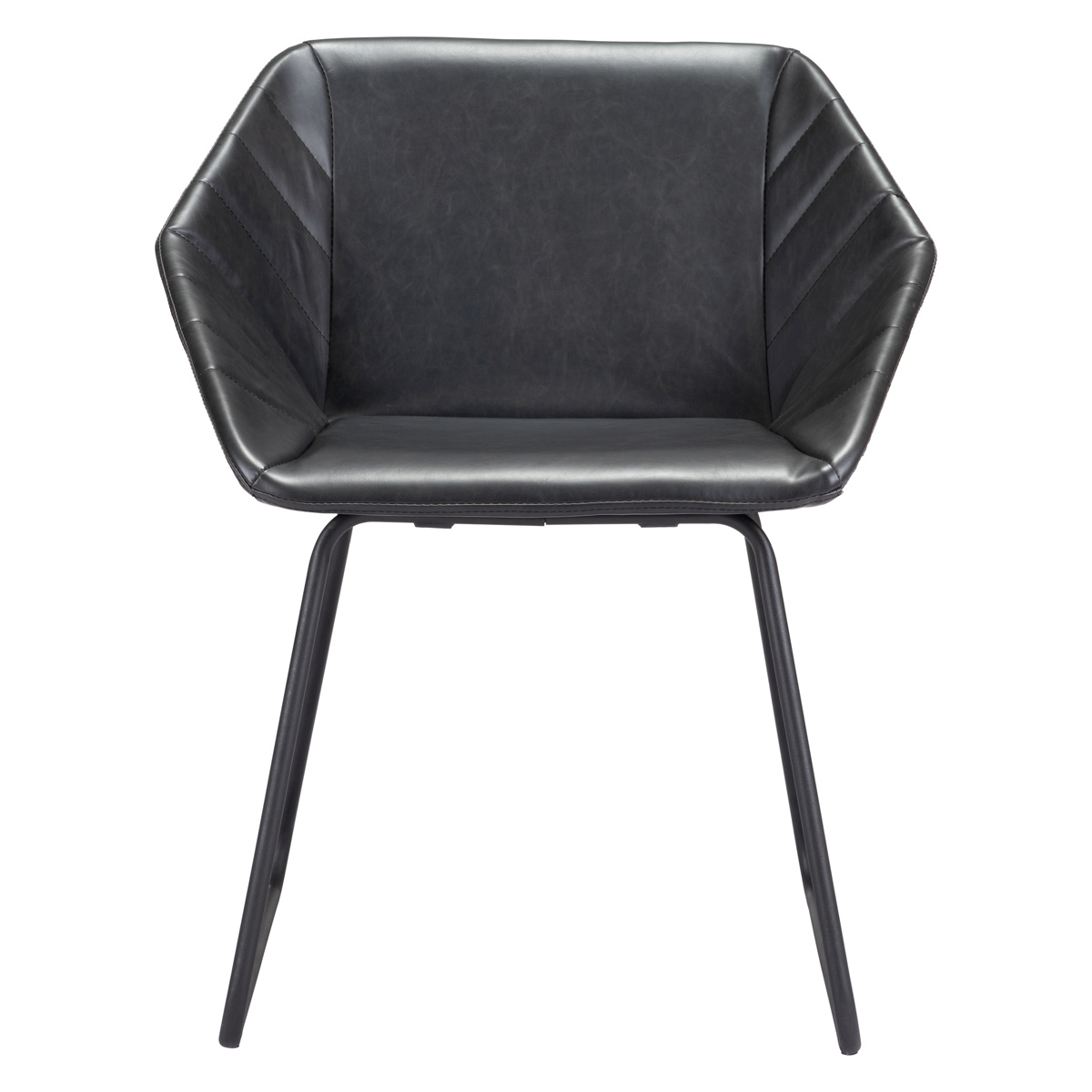 ZUO Miguel Dining Chair - Black/Matte Black