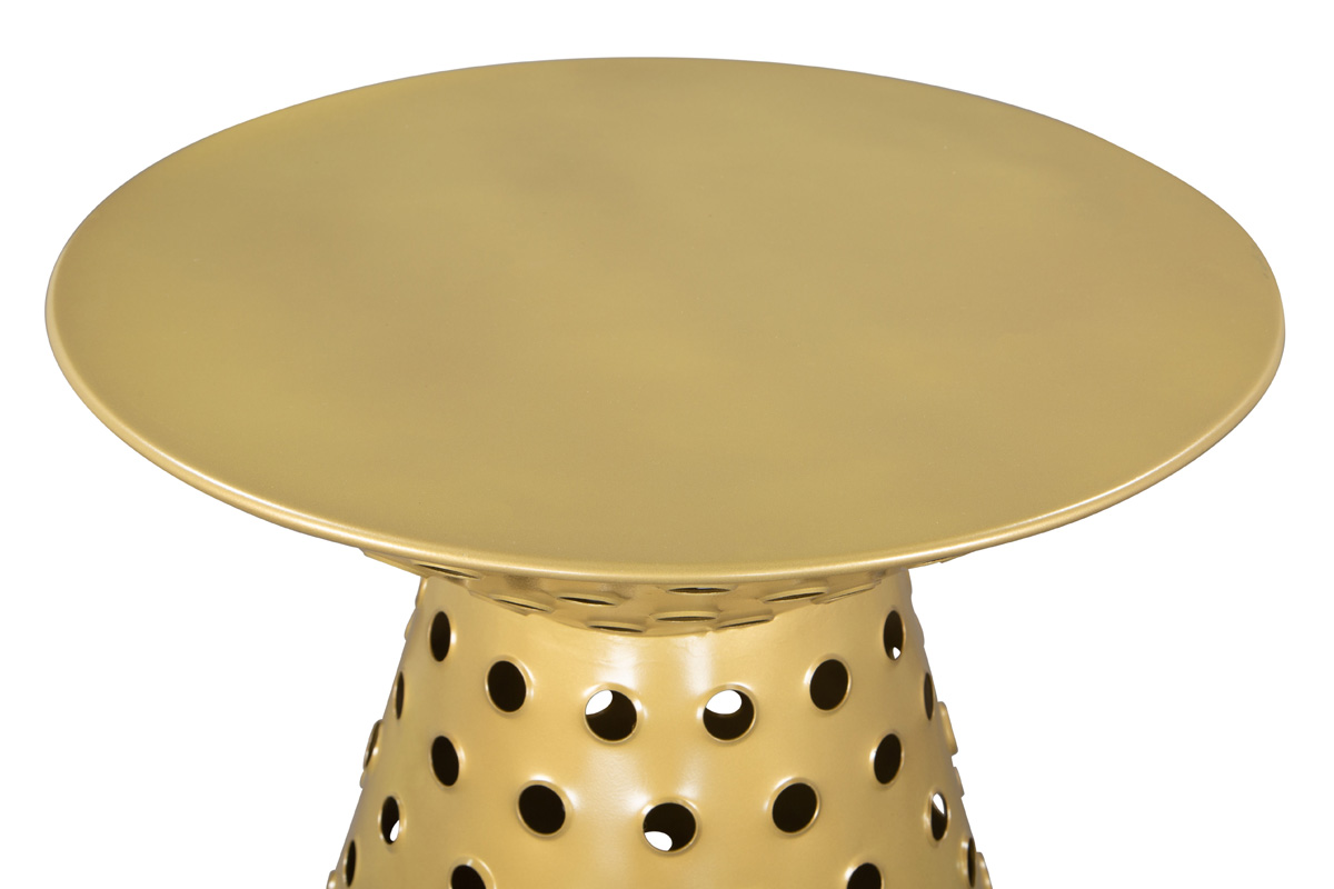 ZUO - Proton Side Table in Gold