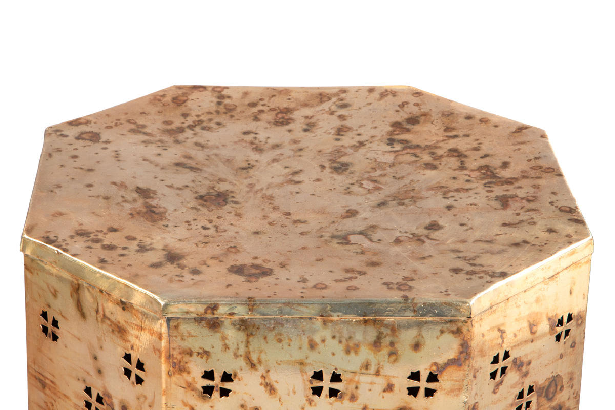 ZUO - Jane Side Table in Antique Copper