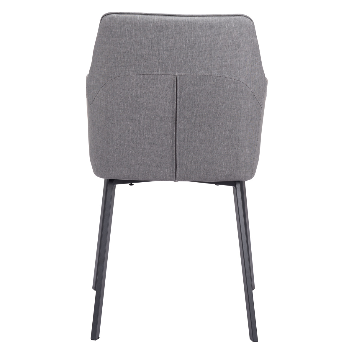 ZUO Adage Dining Chair - Gray/Matte Black