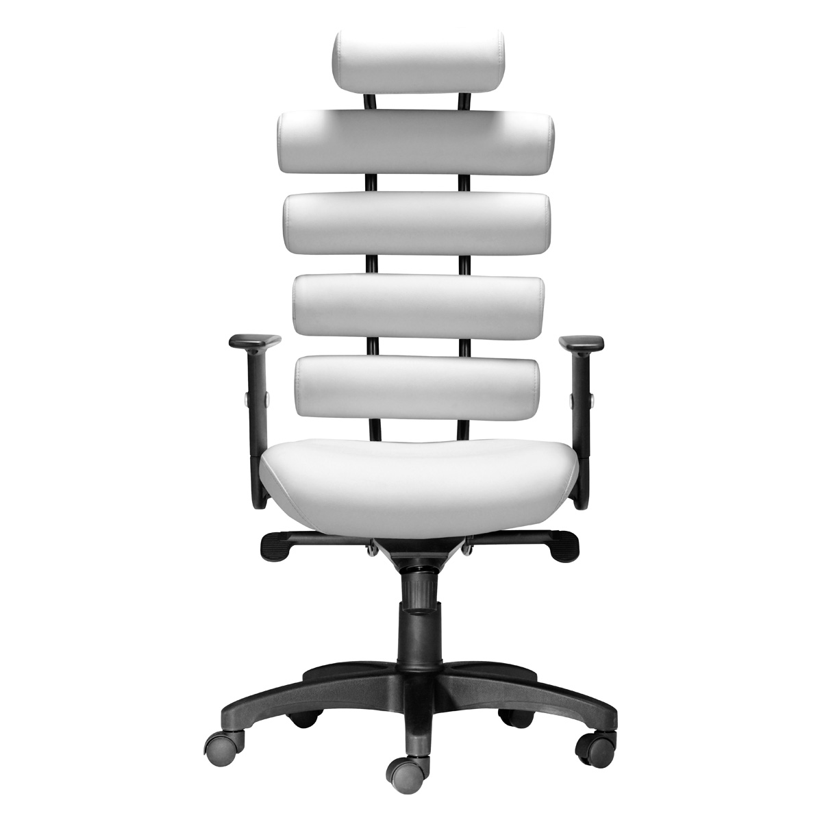 ZUO Unico Office Chair - White/Black