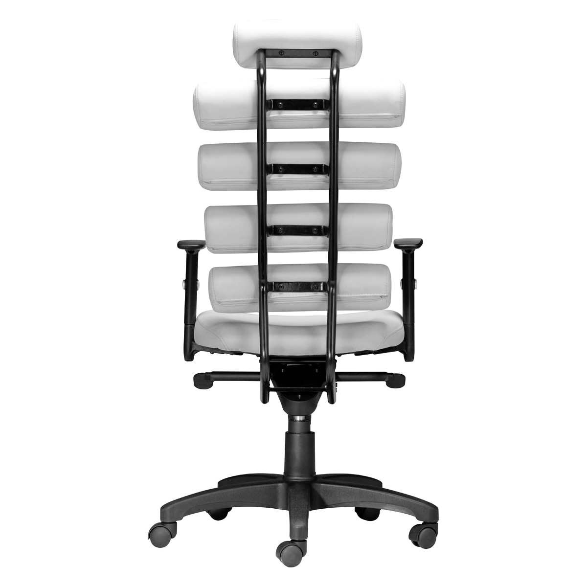 ZUO Unico Office Chair - White/Black