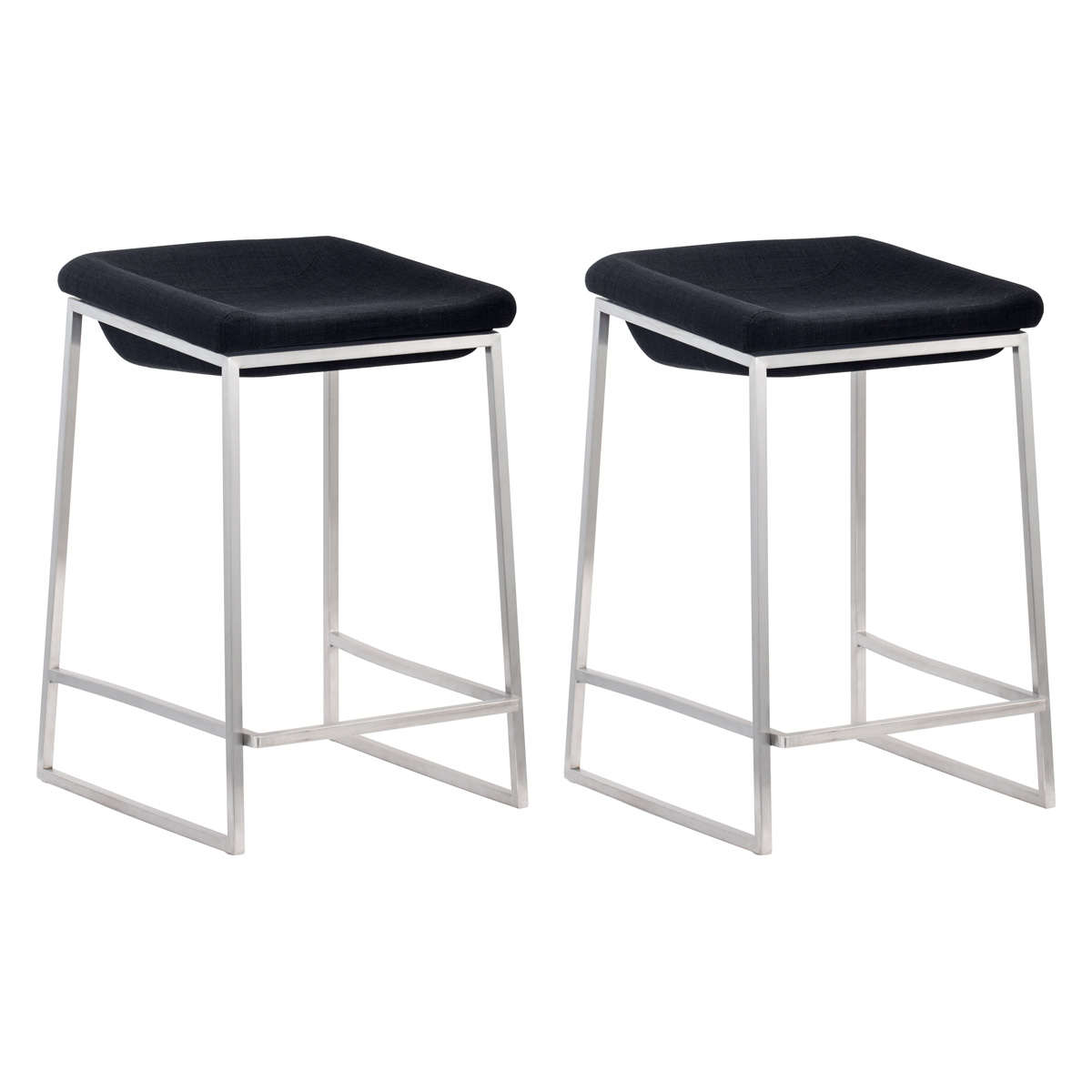 ZUO - Lids Counter Stool (Set Of 2)