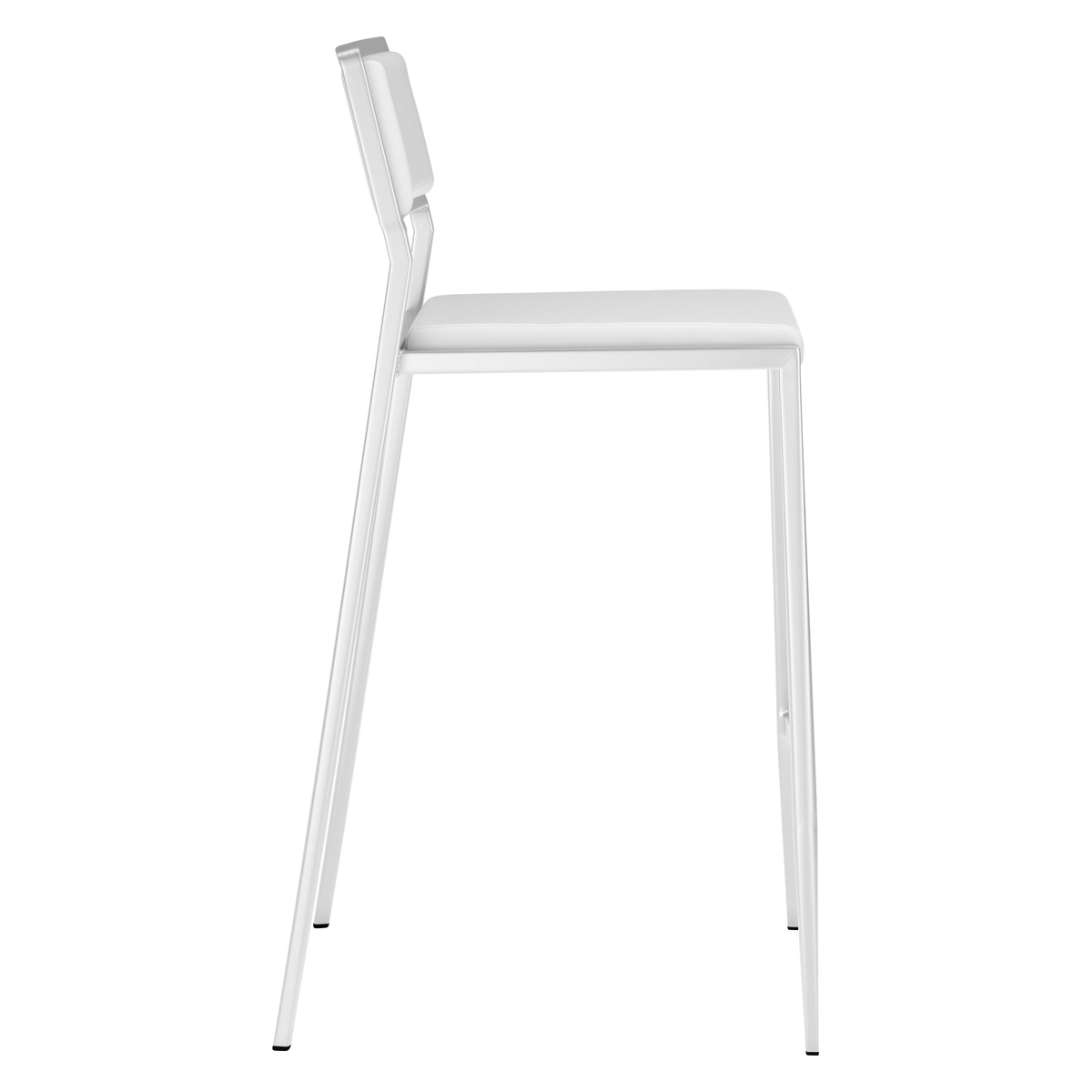 ZUO Dolemite Counter Chair (Set Of 2) - White/Silver