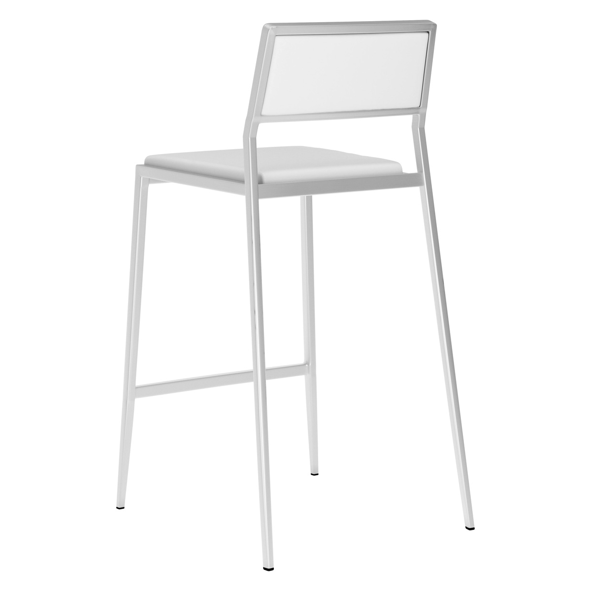 ZUO Dolemite Counter Chair (Set Of 2) - White/Silver