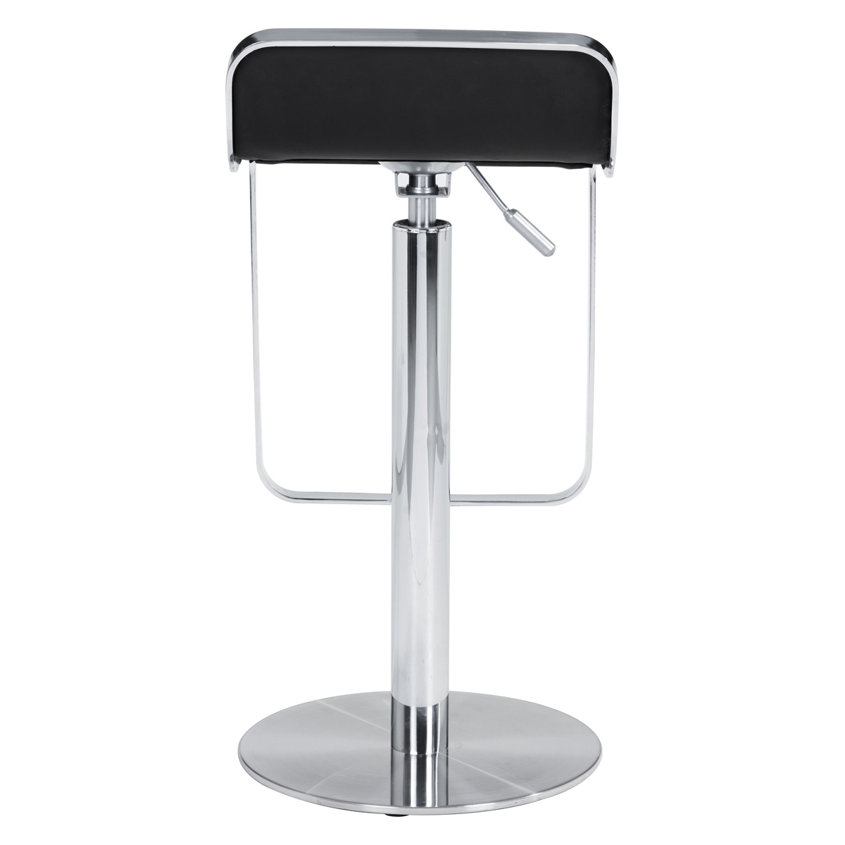 ZUO Equino Barstool - Black/Silver