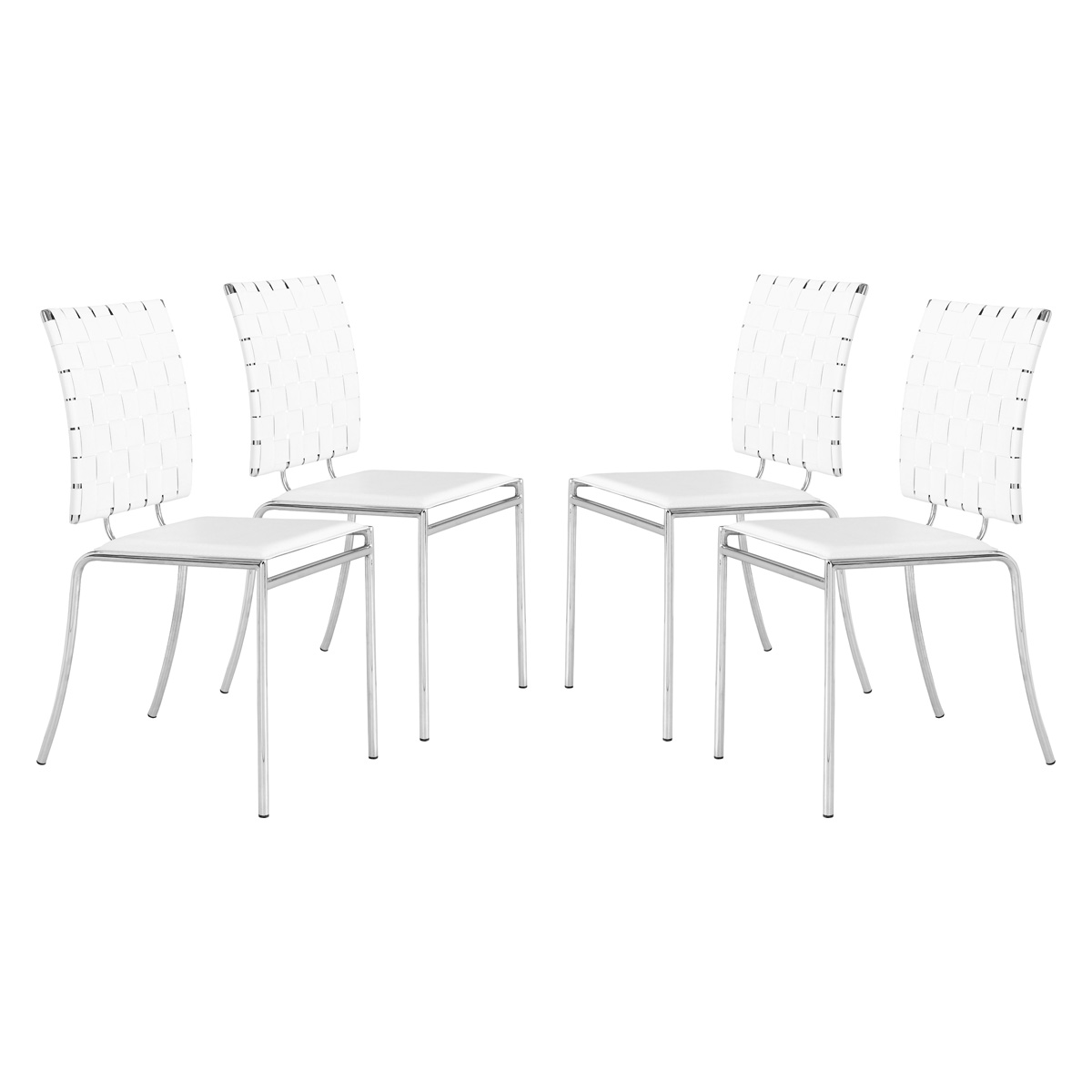 ZUO - Criss Cross Dining Chair (Set Of 4)