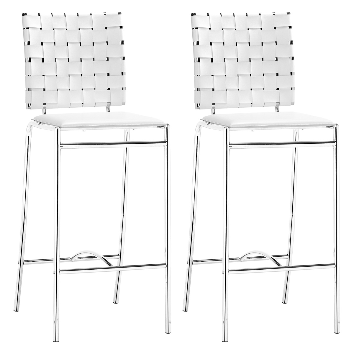 ZUO - Criss Cross Counter Chair (Set Of 2)