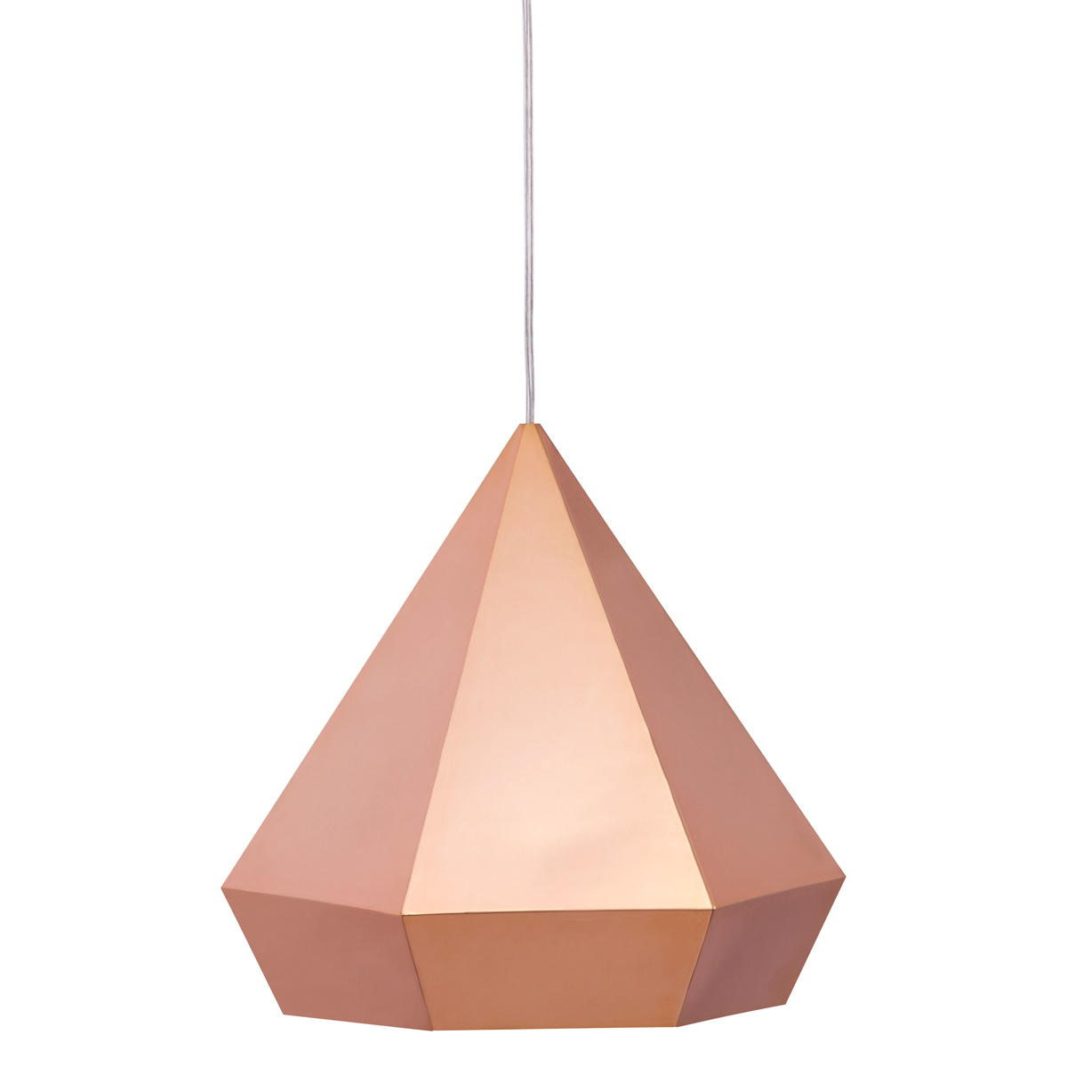 ZUO Forecast Ceiling Lamp - Rose Gold