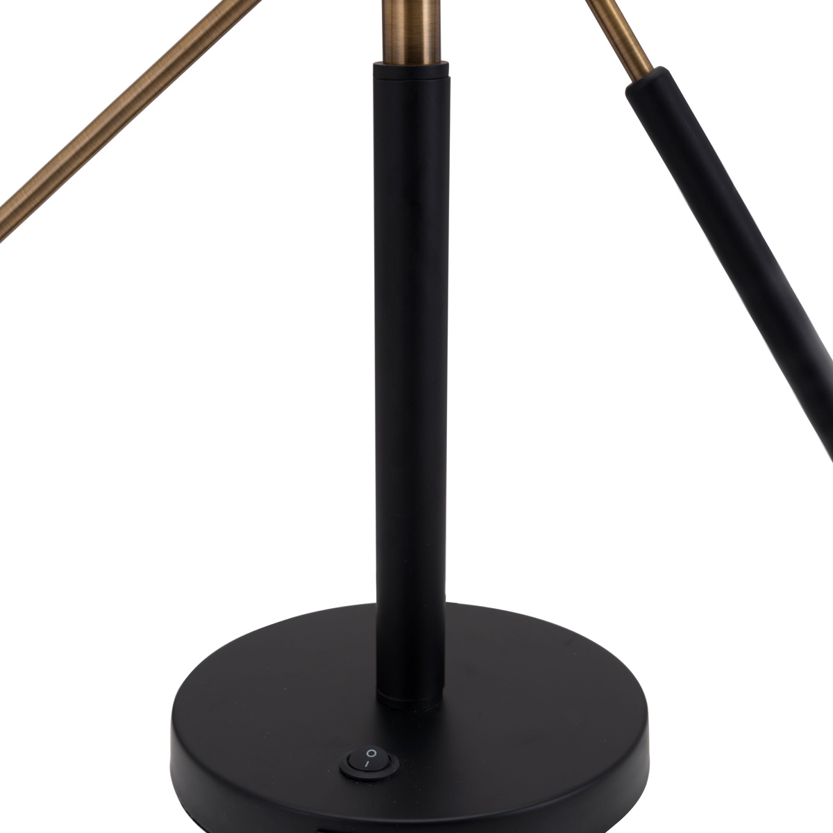 ZUO - Tanner Table Lamp in Matte Black/Brass