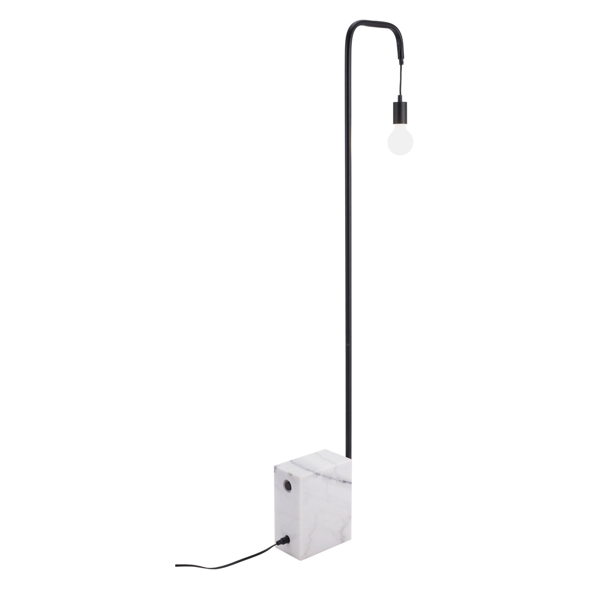 ZUO - Lancia Floor Lamp in Black