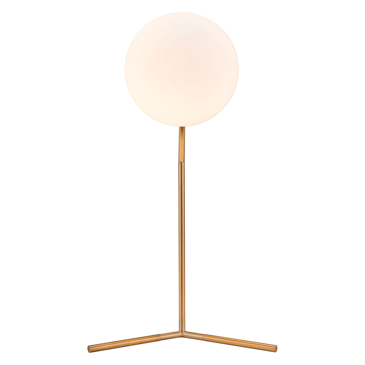 ZUO - Tirol Table Lamp in Brass