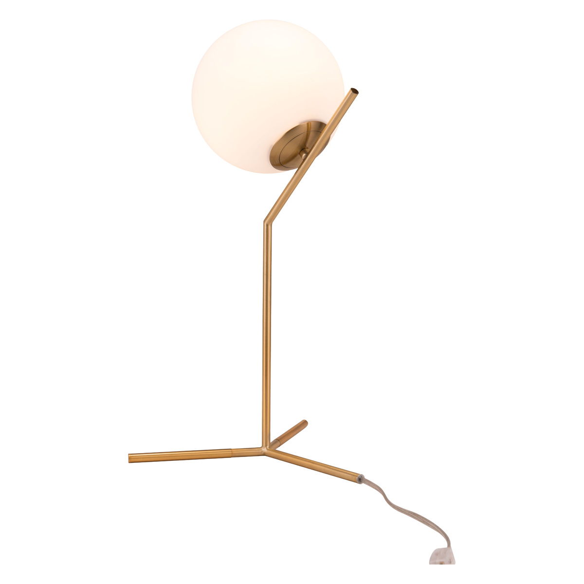 ZUO - Tirol Table Lamp in Brass