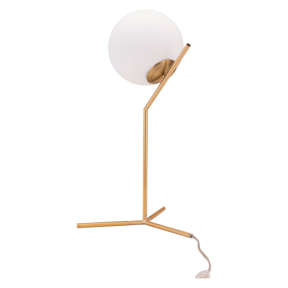 ZUO - Tirol Table Lamp in Brass