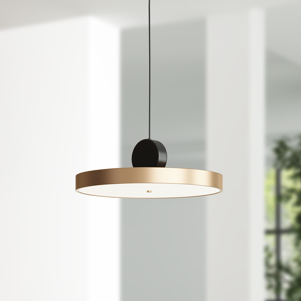 ZUO - Mozu Ceiling Lamp in Gold