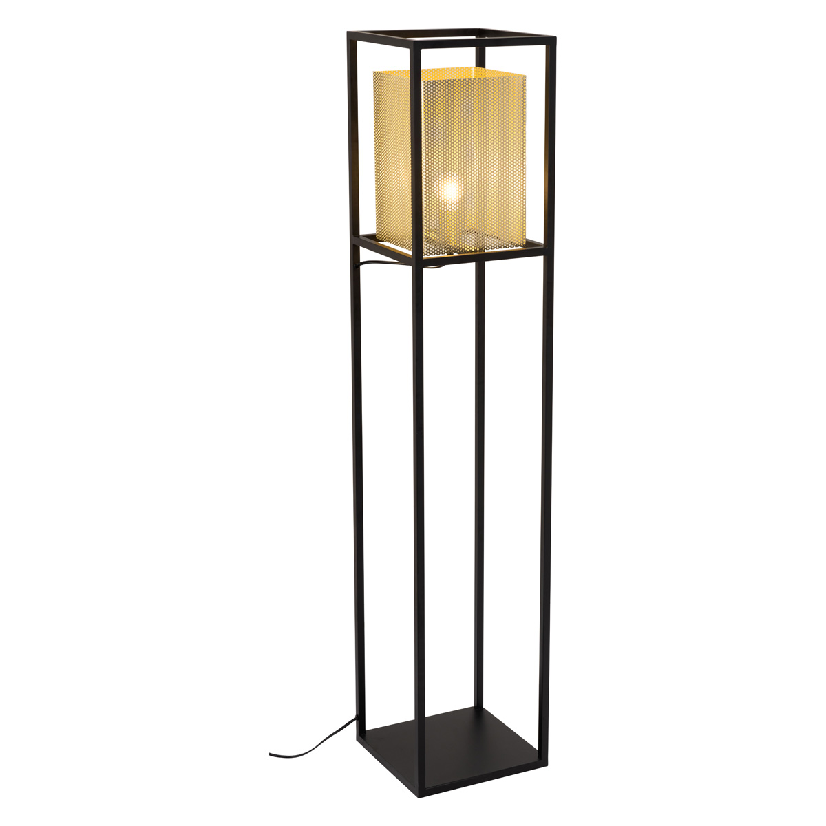 ZUO - Yves Floor Lamp in Gold/Black