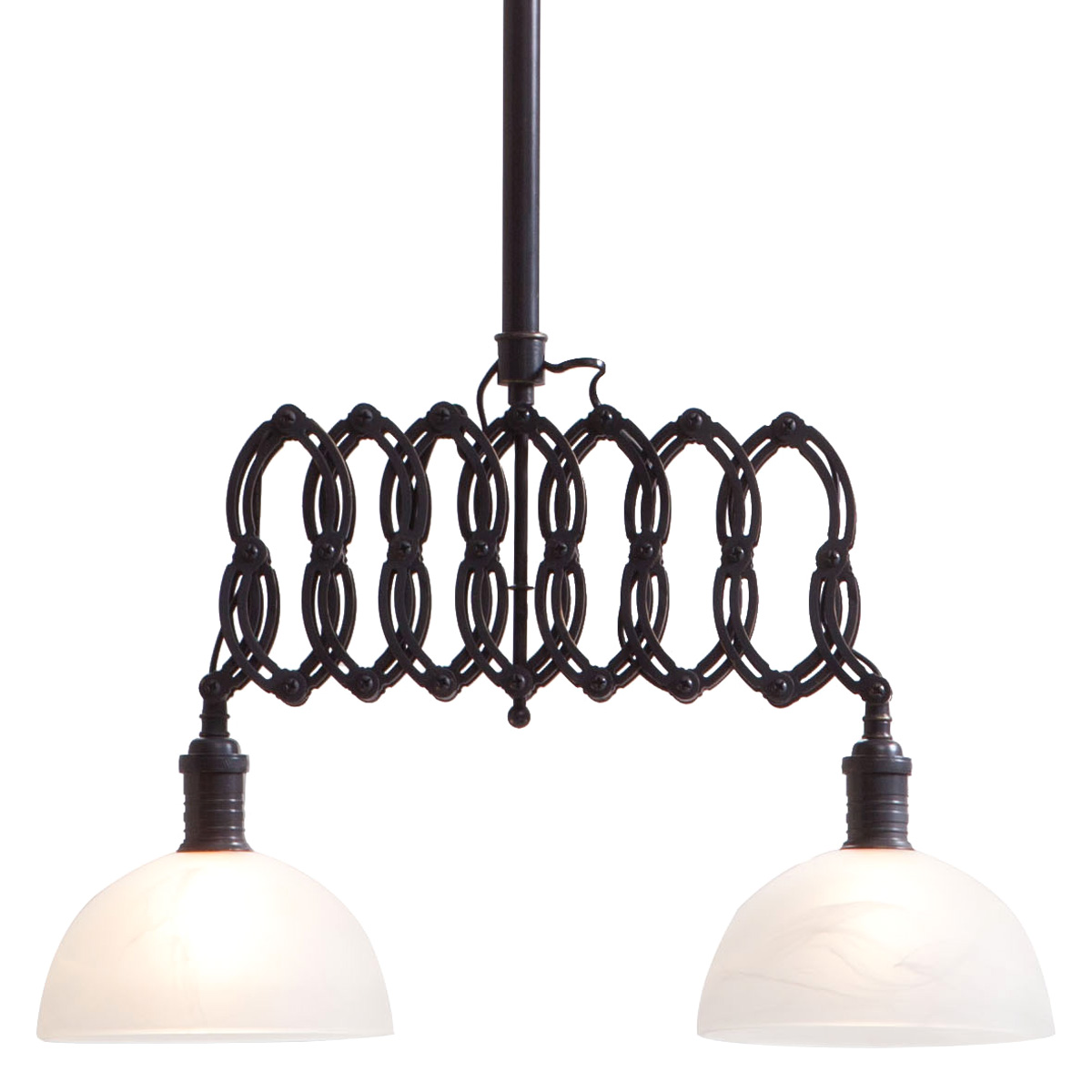 ZUO - Jade Ceiling Lamp in Antique Black/Gold